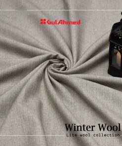 "Soft Wool Unstitched Suit for Men – Gul Ahmed Winter Style"