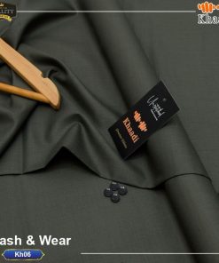 "Durable Wash and Wear Suit – Khaadi Men’s Classic Fit Fabric"