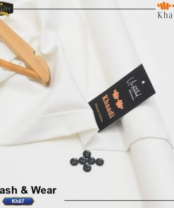"Khaadi Unstitched Men’s Suit – Summer Washable Fabric Collection"