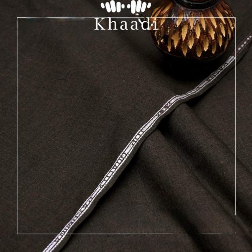 "Khaadi Men’s Unstitched Wool Fabric – Warm Winter Wear"