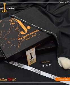 "Soft Winter Wool Suit by J. – Unstitched for Men’s Comfort"