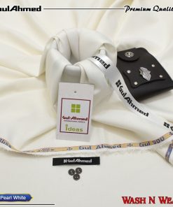 "Gul Ahmed Men’s Suit – Lightweight Wash and Wear Unstitched"