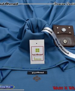 "Men’s Unstitched Suit by Gul Ahmed – Comfortable Wash and Wear"
