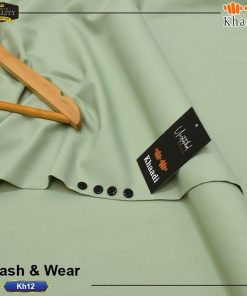 "Unstitched Khaadi Suit for Men – Summer Wash and Wear Edition"