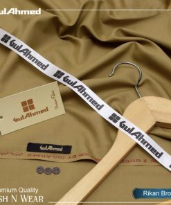 "Gul Ahmed Durable Washable Fabric – Unstitched Suit for Men"
