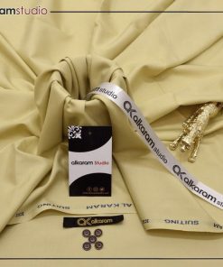 "Wash and Wear Daily Suit for Men – Alkaram Unstitched Edition"