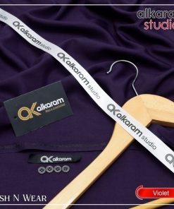 Alkaram Men Unstitched Suit 26 - Vogue Inspired wash & wear