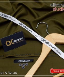 "Buy Alkaram Unstitched Men’s Suit – Smart Washable Wear"