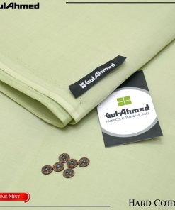 "Gul Ahmed Men’s Hard Cotton Suit – Crisp and Durable Fabric"