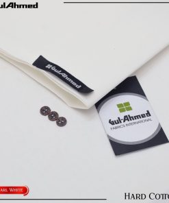 "Gul Ahmed Unstitched Hard Cotton Suit – Elegant Men’s Style"