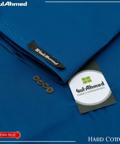 "Crisp Finish Men’s Suit – Gul Ahmed Paper Cotton Unstitched Fabric"