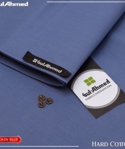 "Men’s Paper Cotton Suit by Gul Ahmed – Unstitched Formal Fabric"