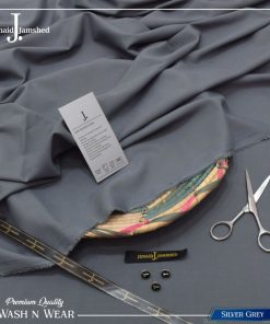 Junaid Jamshed Men’s Wash & Wear Suits – Premium Unstitched Summer Collection