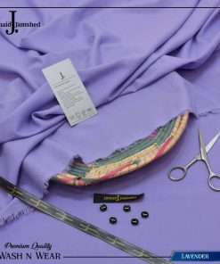 "Junaid Jamshed Men’s Suit – Unstitched Summer Wash and Wear"