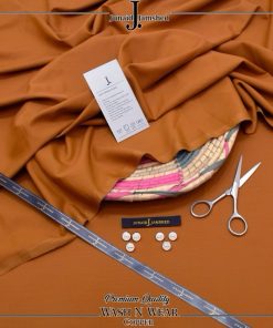 "J. Summer Wash and Wear Suit for Men – Unstitched Fabric"