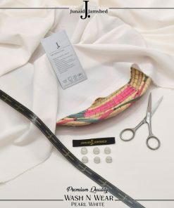 Junaid Jamshed Men’s Summer Wash & Wear Unstitched Suits – Comfortable and Affordable Collection