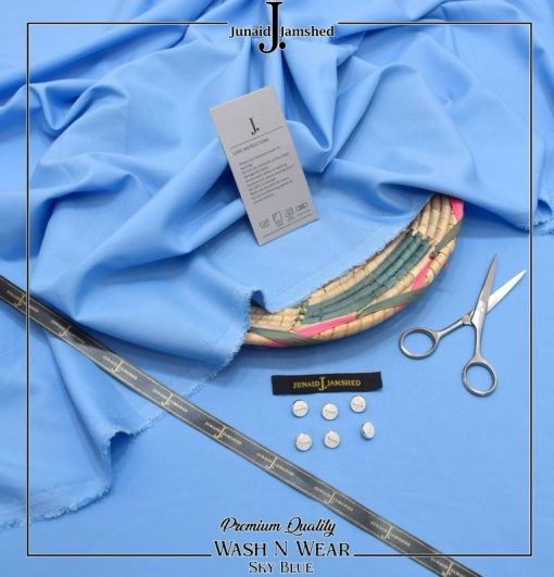 "Soft and Breathable J. Summer Suit – Men’s Wash and Wear Fabric"