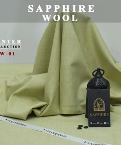 "Warm Wool Suit for Men by Sapphire – Unstitched Classic Fabric"