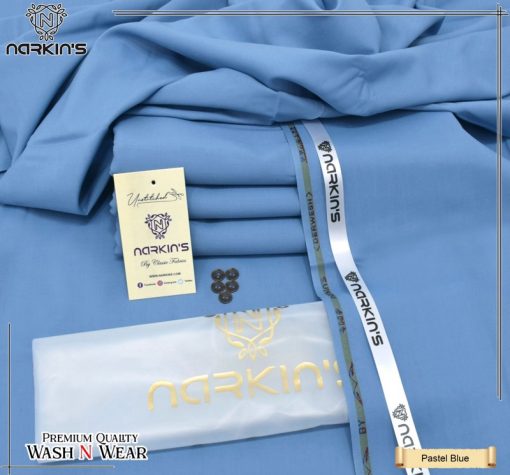 Narkin Rehan Unstitched Wash and Wear Winter Suit – Cool-Tone Fabric for Men’s Tailoring