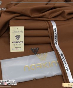 Narkin Zayan Winter Wash and Wear Suit – Unstitched Fine-Weave Fabric for Pakistani Men