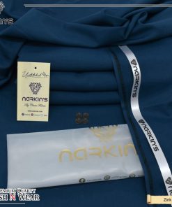Narkin Yasir Wash and Wear Winter Suit – Wrinkle-Resistant Unstitched Fabric for Pakistani Men