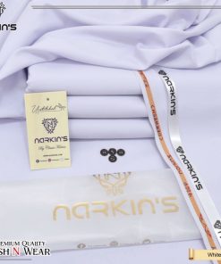 Narkin Haneef Winter Wash and Wear Unstitched Fabric for Men – Soft Matte Finish