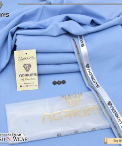 Narkin Bilal Men’s Unstitched Winter Suit – Textured Wash & Wear Fabric with Premium Feel