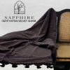 "Sapphire Men’s Velvet Shawl – Traditional and Warm"