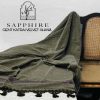 "Sapphire Velvet Shawl for Men – Winter Luxury Wrap"