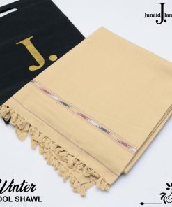 "Junaid Jamshed Men’s Shawl – Traditional Winter Wrap"