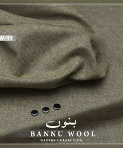 Bannu wool men’s unstitched winter suit fabric – soft, thick, and perfect for winter wear