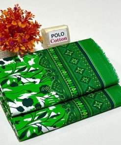 Unstitched summer cotton dress for women - 2 piece suit