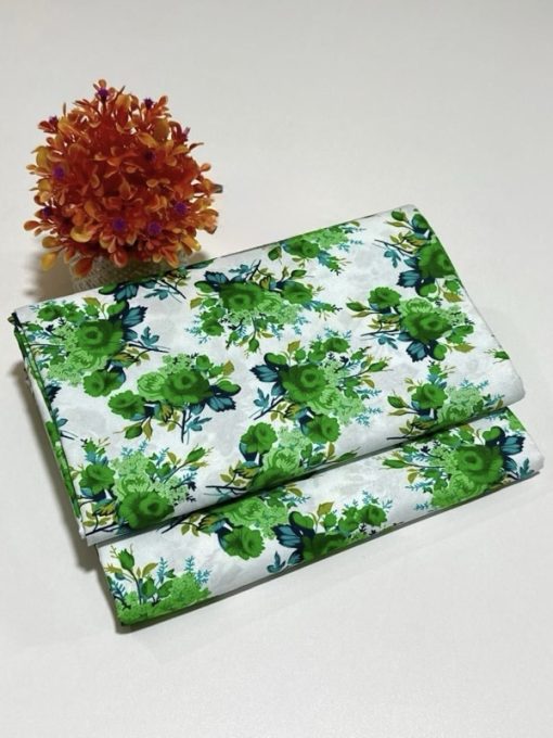 Daily wear summer cotton ladies 2PC suit with fresh colors