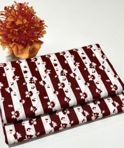 Stylish women’s unstitched 2 piece cotton suit for casual wear