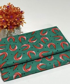 Design 240 – Women 2PC Cotton Summer Suit with Allover Print