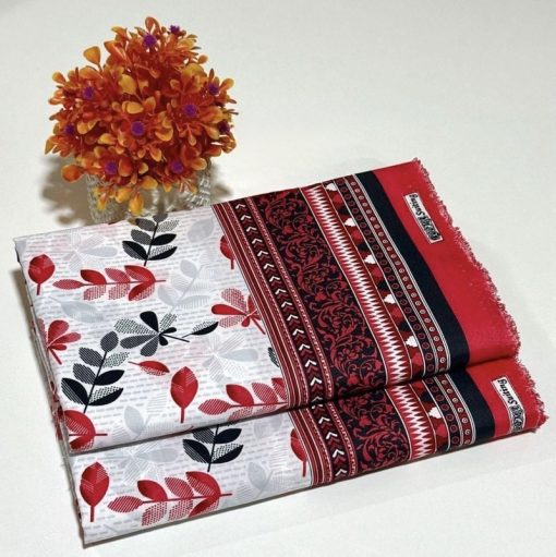 Summer Special 2 Piece Cotton Suit – Allover Print