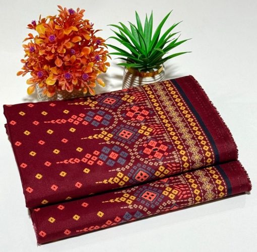 Women Cotton 2 Piece Allover Suit – Elegant Allover Cotton Outfit Under 1000 PKR  