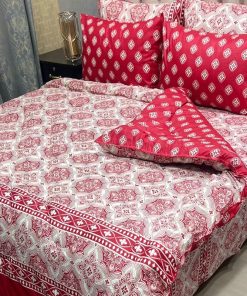 Vicky Printed Razai Set with 6 Pieces for Luxury Home Decor