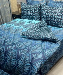 Luxury Printed Vicky Razai Set with Bedsheet and Pillow Covers