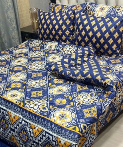King Size Vicky Razai with Matching Bedsheet and Pillows