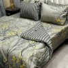 Elegant Floral Printed King Size Bedding Collection