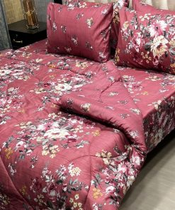 Luxury 6 Piece Vicky Comforter Set for Double Bed