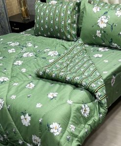 Elegant Printed Bedding Set for Winter and Summer