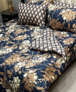 Cozy Winter Bedding Set with Printed Vicky Razai