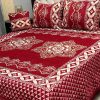 Royal Velvet Jacquard 4PCS Bedsheet King Size | SKU-05