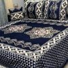 Luxury King Size 4PCS Velvet Jacquard Bedsheet | SKU-02