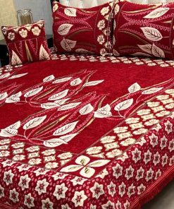Colorfast Velvet Jacquard 4PCS King Size Set | SKU-14