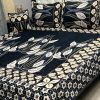 Deluxe Velvet Jacquard 4PCS King Size Bedsheet | SKU-17