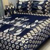 Velvet Jacquard 4PCS King Size Bed Cover Set | SKU-26