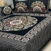 Comfort Velvet Jacquard 4PCS King Size Bedsheet | SKU-19